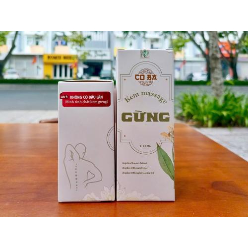 Kem Massage Gừng Co Ba 80ml
