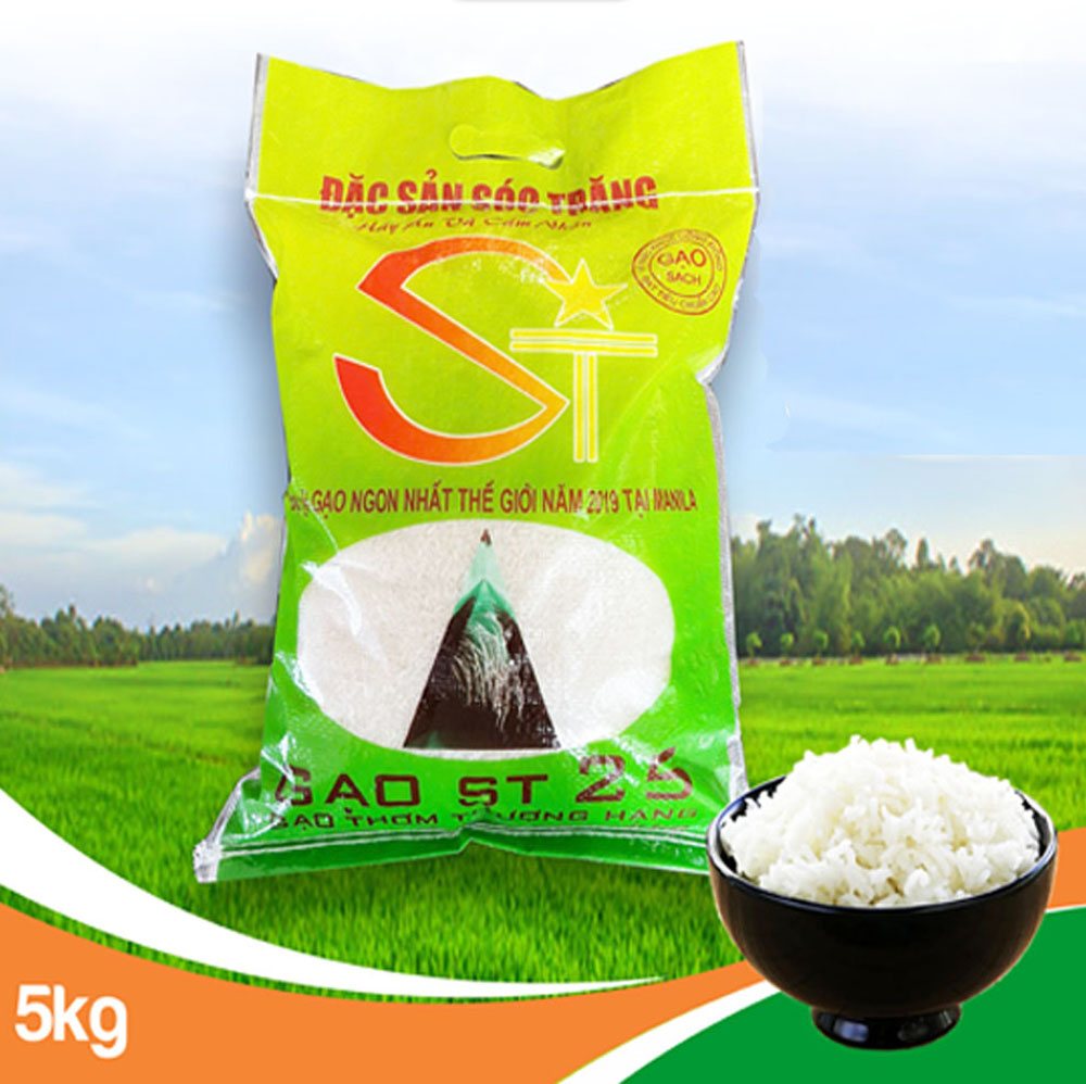 Gạo ST25 - Tự Hào Ngon Nhất Thế Giới