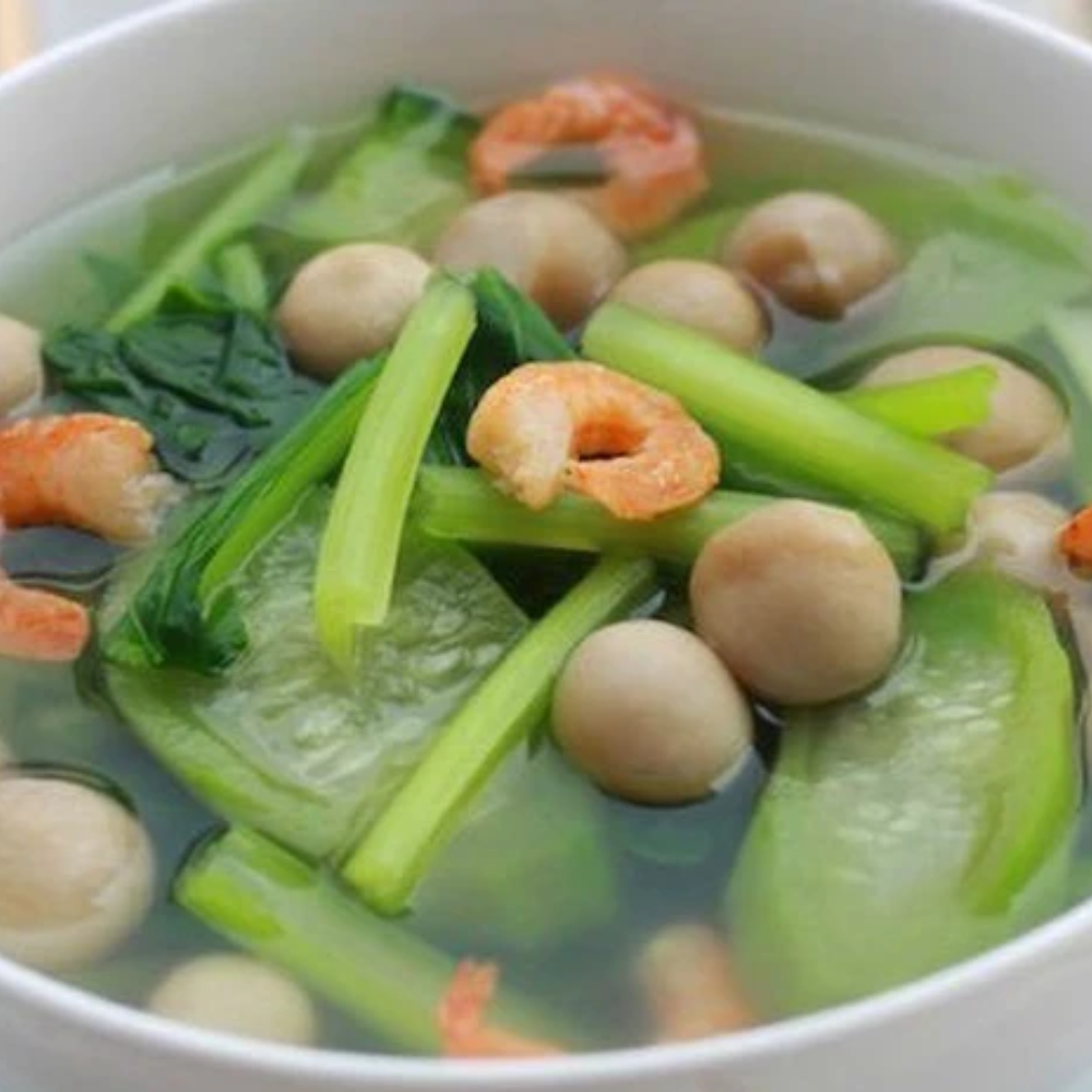 Tôm Khô Nấu Canh Mướt - Món Ăn Dân Dã Trong Bửa Cơm Việt