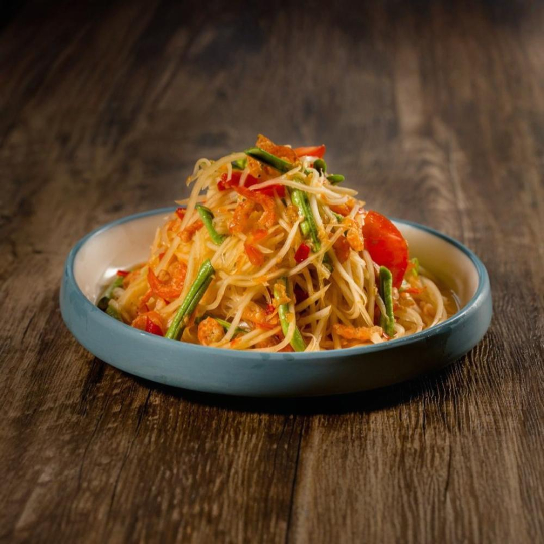 Đu Đủ Bào Trộn Tôm Khô - Món Độc Lạ Từ Nguyên Liệu Quen Thuộc