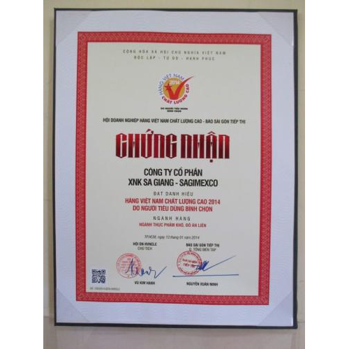 Bộ giấy tờ sản phẩm