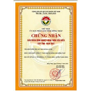 Bộ Giấy Tờ - Chứng Nhận Sản Phẩm DothaLotus