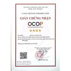 Bộ Giấy Tờ - Chứng Nhận Sản Phẩm DothaLotus