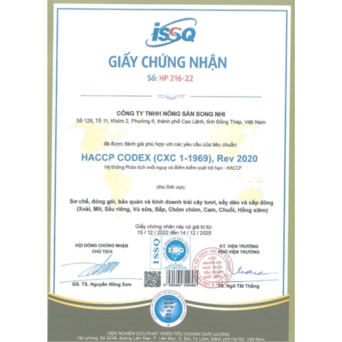Giấy chứng nhận sản phẩm