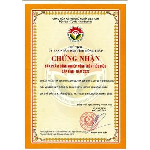 Bộ Giấy Tờ - Chứng Nhận Sản Phẩm DothaLotus