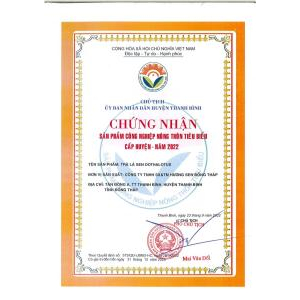 Bộ Giấy Tờ - Chứng Nhận Sản Phẩm DothaLotus